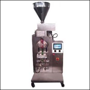 Vertical Single Lane Stick Pack Machine With Round Edges